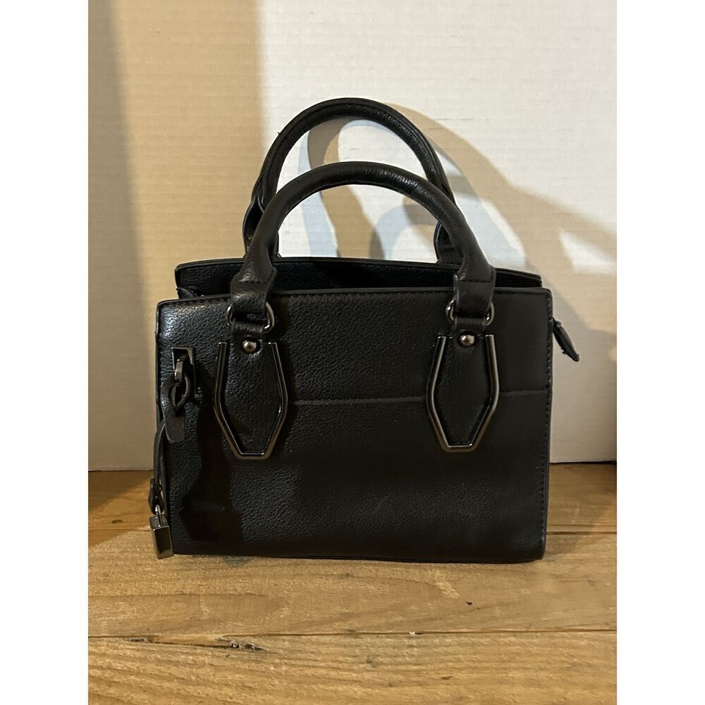 Charming Charlie's Satchel Purse Handbag Black 130194BLCK-H